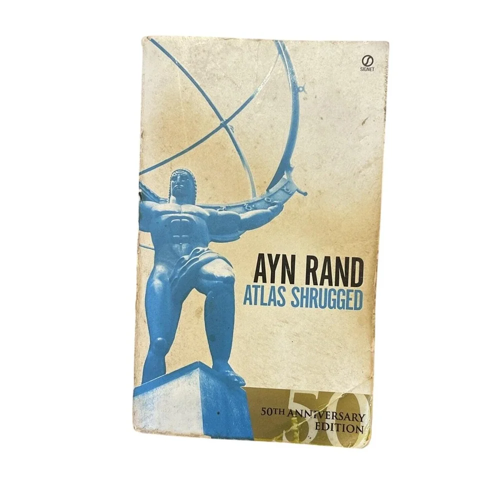 Atlas Shrugged Ayn Rand 50th Anniversary Edition Vintage‎ Paperback Book